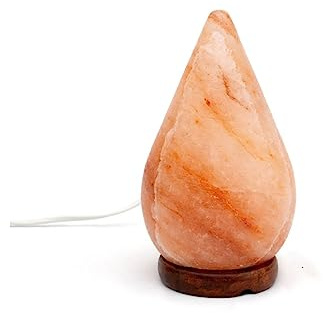 Salzkristalllampe Regentropfen poliert 2 bis 3 kg