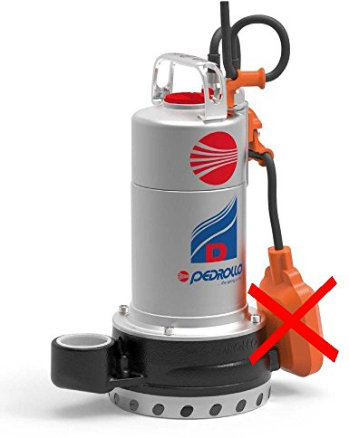 Submersible DRAINAGE Pump for Clean Water D 10-N 5M 1Hp 400V Pedrollo