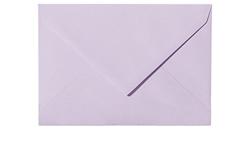 Paper24 25 Briefumschläge C8 57x81 mm Flieder
