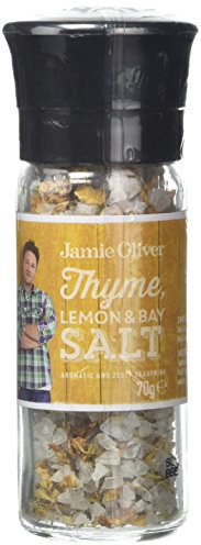 Jamie Oliver Thyme Lemon and Bay Salt, 70 g
