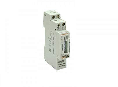 Orologio Timer Giornaliero Guida Din Meccanico 1 Modulo Ave 5310Gr