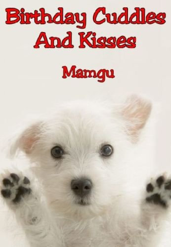 Personalisierbare Geburtstagskarte von Mamgu, A5, Motiv: Westie Cuddles & Kisses
