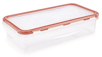 Iris Barcelona Contenedor hermético con Tapa de plástico, Aptos para frigorífico congelador, lavavajillas de 0.6 L Ideal para llevar a la oficina, la escuela o en casa