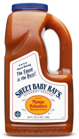Sweet Baby Rays Mango Habanero Wing Sauce & Glaze 64 Oz. (1-Pack)