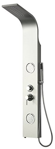 DP Grifería Azores- Columna de hidromasaje en aluminio para ducha