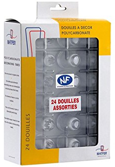 Matfer - Boîte de 24 douilles spéciales pâtisserie Incolore