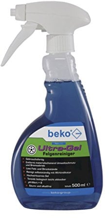 Beko 299430500 TecLine Ultra-Gel Felgenreiniger Sprühflasche 500 ml, Blau