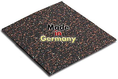 Qualitativ hochwertige Antivibrationsmatte 60 x 60 cm made in Germany | mit hoher Effizienz | schwingungsdämpfende Unterlage für Waschmaschinen und andere elektrische Geräte |