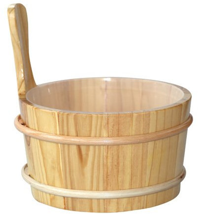 Finnsa Sauna-Kübel 4,0 l aus Kiefernholz