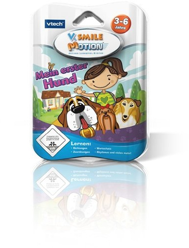 VTech 80-084264 - V.Smile Motion Lernspiel Mein erster Hund
