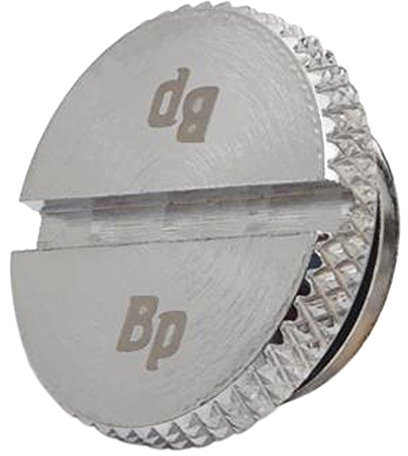 Bitspower G1/ 10,2 cm Anschlagmatte, Schwarz