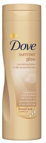 Dove Summer Glow Nourishing Body Lotion Fair To Normal Skin- - Pack Of 4