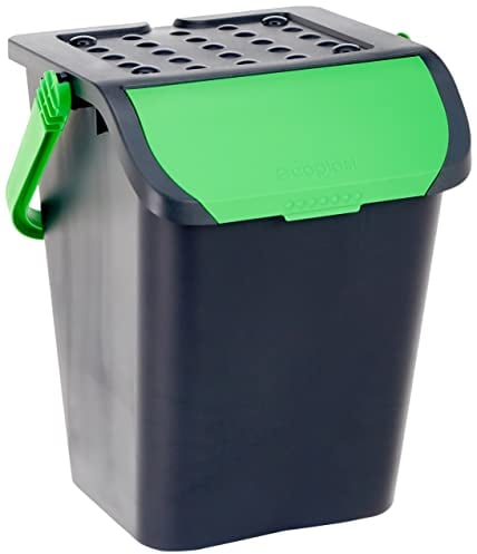 Ecoplast EC35 Poubelle Ecologic, Vert Pomme, 38 x 36,5 x 45 cm