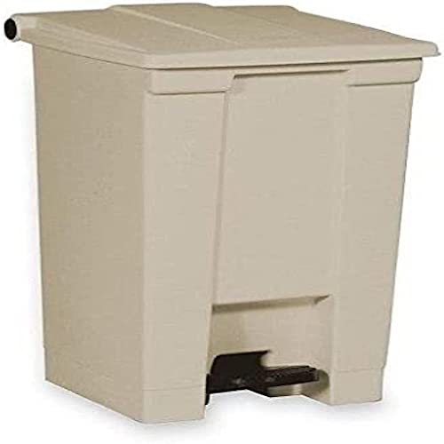 RUBBERMAID Pedal Bin Step-On 45.4 Litres H 60 cm Beige