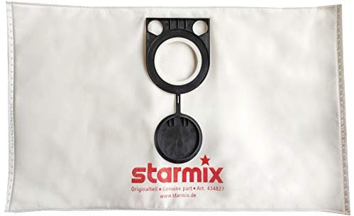 starmix FBV 20-5 Stk. Staubsaugerbeutel für starmix uClean & eSwift Industriestaubsauger - Original Vlies-Filterbeutel für 20 Liter Behälter, doppellagig, 3060 cm² Filteroberfläche