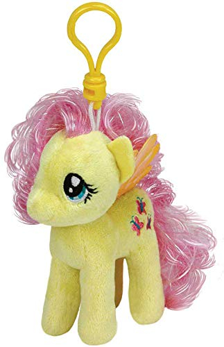 Carletto Ty 41102 - My Little Pony Clip - Fluttershy, Plüschtier, 10 cm