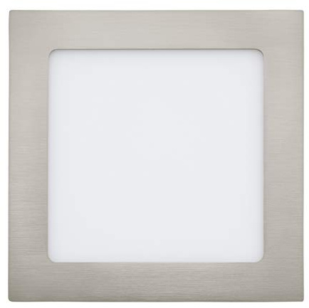 EGLO Einbauleuchte, Metallguss, Integriert, 10.9 W, nickel-matt
