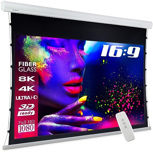 ESMART Expert XTR Tension-Leinwand, Gesamtbreite 280 cm, Tuch: Weiß