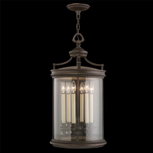 Fine Art Lamps 538182, Louvre Outdoor Ceiling Lighting, 360 Total Watts, Bronze