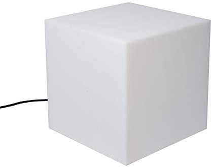 New Garden LUMCB045OFNW Energisparlampe, Plastik, 15 W, E27, weiß, 43 x 43 cm