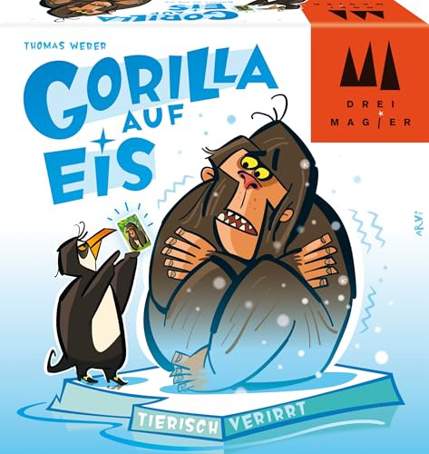 Schmidt Spiele Gorilla auf EIS (Kinderspiel) | Drei Magier