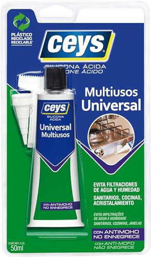 Ceys Silicone universelle 50 ml, transparent, référence : CEY400505501