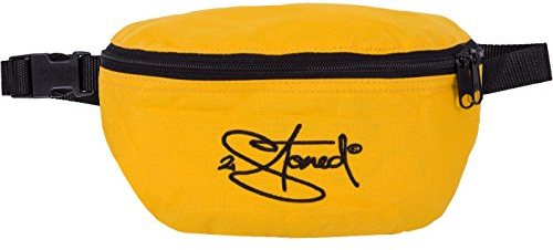 2Stoned Bauchtasche Hüfttasche mit Stick Classic Logo in Gelb