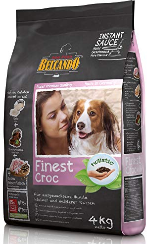 Belcando Finest Croc [4 kg] Hundefutter | Trockenfutter für kleine & mittlere Hunde | Alleinfuttermittel für ausgewachsene Hunde ab 1 Jahr
