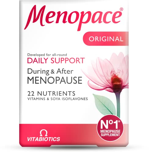 Menopace Original - 90-Day Perimenopause Vitamin Tablets. UK's No. 1 Menopause Supplement for Women. by Vitabiotics