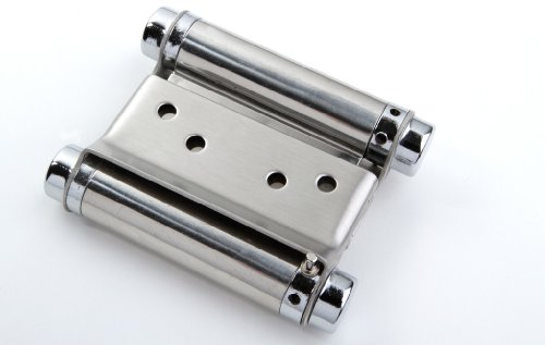 1 Pendeltürband Möbelband Pendeltürscharnier Pendeltürbeschläge Edelstahl rostfrei 75 mm