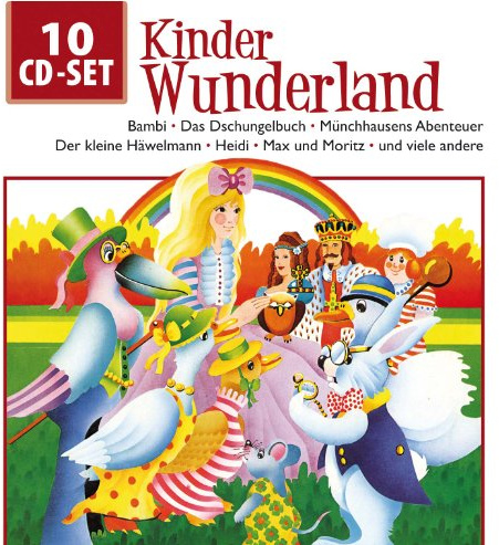 Kinder Wunderland-Die Hörspielbox für Zuhause und die Reise