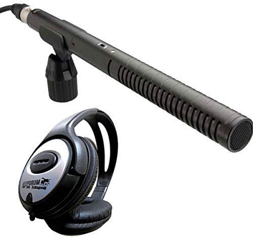 Rode NTG-2 - Micrófono direccional de condensador + auriculares keepdrum