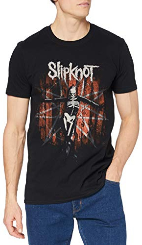 Slipknot Men's The Gray Chapter Star Short Sleeve T-shirt, Black, Xx-large