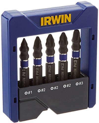 Irwin Tools 1866977 Impact Performance Serie Phillips Power Bit Pocket Set (5 Stück)