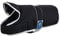 Knuffelwuff 13929-026 Hundemantel Funktionstextil reflektierend mit Kragen, schwarz