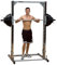 Body-Solid PSM-144 Powerline-Serie Multipresse Kraftstation mit Gewichten, 30mm (Hantelscheiben Kunststoff mit Griffen)