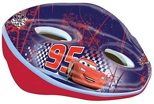 Disney Jungen Car Fahrradhelm, Mehrfarbig, M, 35511