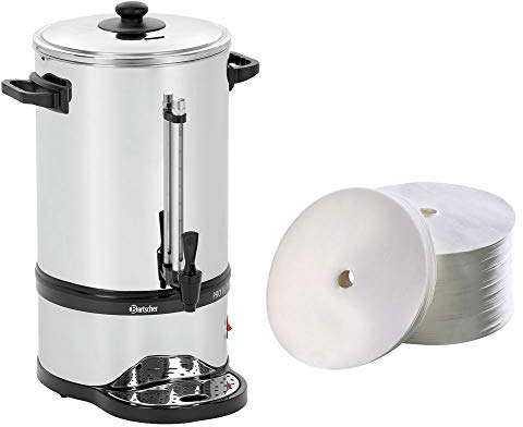 Bartscher Rundfilter Kaffeemaschine Pro Plus 100T + 250 Rundfilter