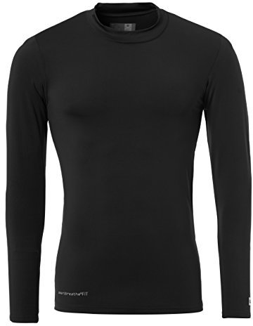 uhlsport Mixte enfant 100307802 Sous maillot, Noir, FR: XS (164 cm) EU