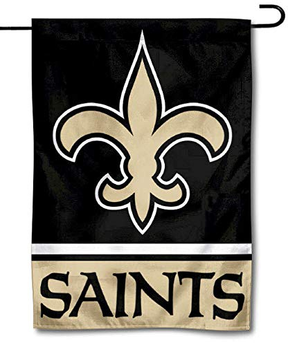 WinCraft New Orleans Saints Double Sided Garden Flag
