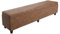 Mendler Banquette Kriens XXL, Coffre, Banc, Tissu, 180x45x45cm - Aspect Daim