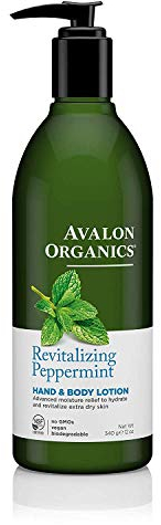 Avalon Organics Hand And Body Lotion Peppermint - 12 Fl Oz