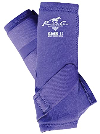Professional's Choice Equine SMBII Sports Medicine Boots | Sold in Pairs | Purple | Medium