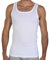 Canotta Uomo in Puro Cotone Filo di Scozia, Canottiera Intima con Spalla Media in Tessuto Elastico Senza Cuciture Seamless, Made in Italy (IT, Testo, XL, Regular, Regular, 1, Bianco)