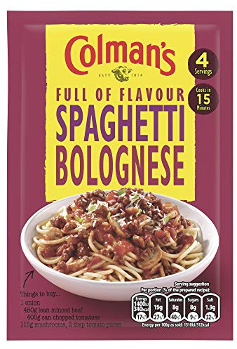 Colman's Spaghetti Bolognese Recipe Mix, 44g