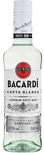 Bacardi Carta Blanca Rum, 35cl