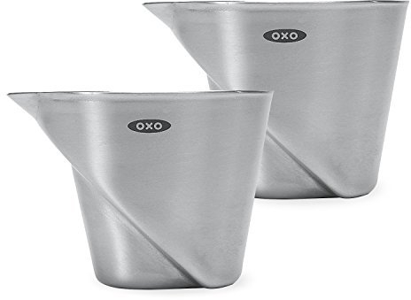 OXO SteeL Angled Measuring Jigger, Stainless Steel