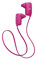 JVC Gumy Auricolari in Ear Sport Bluetooth, Con Auricolare Nozzle Fit, A Prova Di Sudore (IPX2), Auricolari S/M Inclusi, Microfono E Telecomando A 3 Pulsanti, Autonomia 7 Ore, Rosa