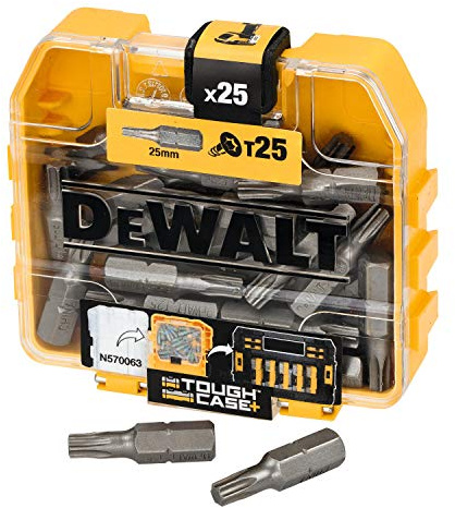 DEWALT Bitbox DT7962 Torx 25 Länge 25 mm Inhalt, 25 Stück,DP43-QZ