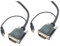 BeMatik - Super câble DVI-D avec prise audio de 3,5 mm mâle mâle de 15 m